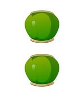 Forest bamboo branch font punctuation colon vector