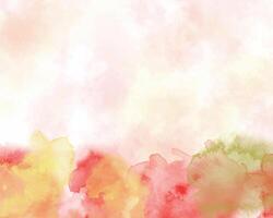 Dynamic watercolor strokes with varied, colorful tones vector