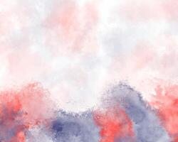 Watercolor tones blending in a colorful abstract canvas. vector