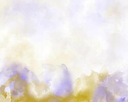 Watercolor splashes in bold strokes with soft transitions. vector