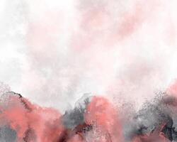 Soft, colorful watercolor blending into a calm design. vector