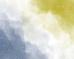 Fluid watercolor strokes creating a colorful canvas vector