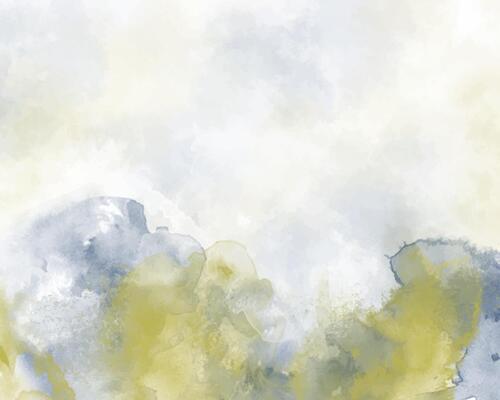 Watercolor smudges blending into an artistic composition.
