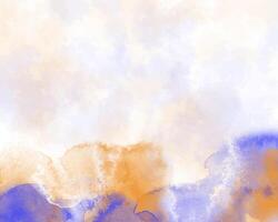 Soft watercolor paint swirls creating a colorful effect. vector