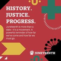 Juneteenth Instagram Post template