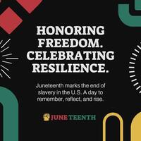 Juneteenth Instagram Post template