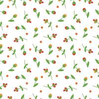 Fashionable flowers. A collection of abstract modern flowers. A naive floral element for the design. vector