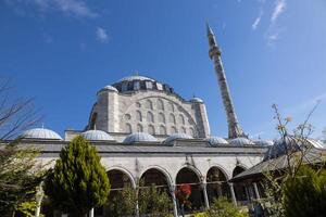 Mihrimah Sultan Mosque and Complex, located in Edirnekapi district of Turkey, was built by Mimar Sinan in the 16th century photo