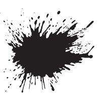 Ink Blotch Splatter Design vector