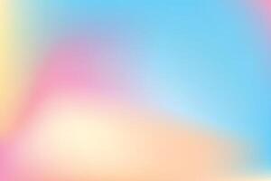Soft Abstract Gradient of Pastel Colors vector
