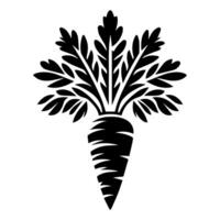 Carrot icon design vector