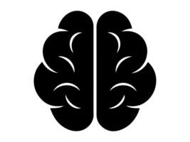 Abstract Brain Logo Representing Intelligence and Ideas vector