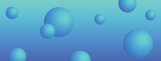 Blue Gradient Background with Abstract Bubbles. ideal for online promotions, digital storefronts, and ecommerce campaigns highlighting exclusive discounts vector