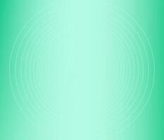 Circle lines effect green gradient color abstract background. Wallpaper design vector