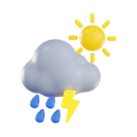 Thunderstorm and Drizzle on a Bright Day png