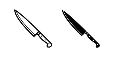 Knife icon. for mobile concept and web design. illustration vector