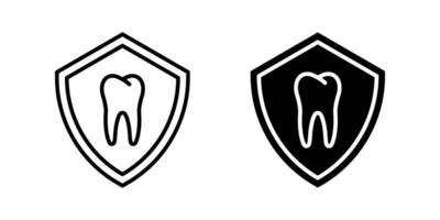 Tooth icon set.Dentists sign. for mobile concept and web design. illustration on white background vector