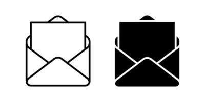 Symbol. mail sign. for mobile concept and web design. illustration on white background vector