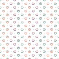 seamless pattern with colorful teardrop shapes. Cheerful pastel background for textiles, wrapping paper, nursery, linen. vector