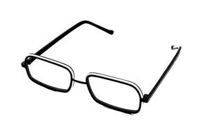 Line Art Icon Set Reading Glasses with Clear Lenses and Bold Outline, Perfect for Health, Vision, and Eyewear Topics. vector