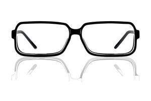 Line Art Icon Set Simple Outline of Reading Glasses, Clean Design in Black on Transparent Background, Perfect for Eye Health and Accessories. vector