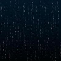 Stream binary code. Binary code matrix. Computer matrix. Numbers on screen. Binary code. Graphic data, decryption, algorithm, encryption element. vector