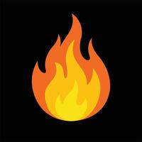 Fire element illustration vector