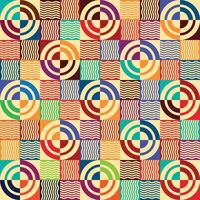 Versatile Set of Seamless Geometric Patterns with Fine Line Work and Contrasting Color Palette Ideal for Fabric, Wallpaper, and Digital Use vector