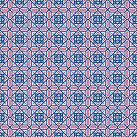 Timeless red and blue Floral Baroque Seamless Pattern Decorative Textile and Wallpaper Design in Monochrome Style, Luxury Fabric and Wrapping Paper Design vector