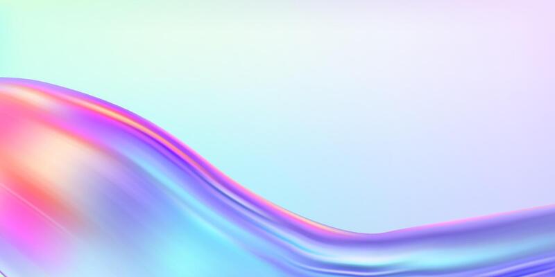 Abstract background with wave of colored liquid
