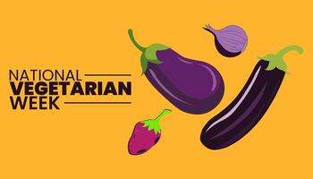 Small Changes, Big Impact, Try Vegetarian This Week vector