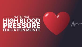 The Silent Threat, Learn About High Blood Pressure vector