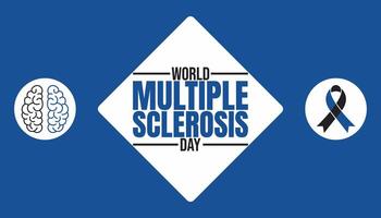 World MS Day, From Awareness to Action vector