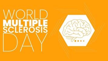 Invisible But Impactful, Raising Awareness for Multiple Sclerosis vector
