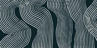 Hand drawn brush line abstract stripe background, Japanese and ethnic wood carving, weaving texture pattern, simple graphic for textile, carpet, decoration vector