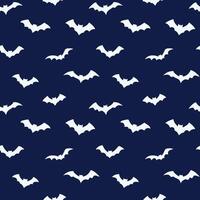Halloween bat flat style simple pattern design vector