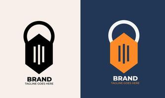 Security Logo Design for Strong and Reliable Brand Identity vector