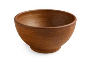 Handmade Simple Clay Bowl with Smooth Finish for Various Uses png