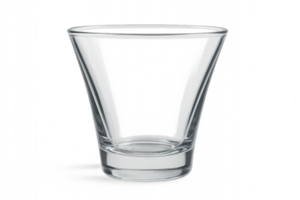 Simple Triangular Glass Design with Clear Transparency and Elegance png