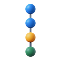 rare creative Vertical timeline with four circular milestones. Single-weight stroke, flat color, with Scalable Design. flawless png