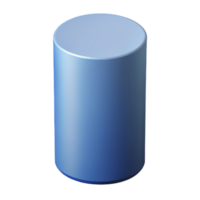inspired baroque Geometric drawing of a cylinder. Crisp edges, with Scalable Design. professional png