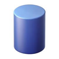 romantic captivating Geometric representation of a cylinder. Crisp edges, clean lines with Scalable Design. 4K png