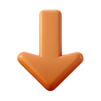 stunning unparalleled Arrow down icon. Straight downward arrow. Single-weight stroke with Scalable Design. png