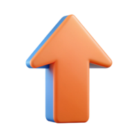 exceptional mid-century Basic arrow character pointing up. Clean lines, flat color, with Scalable Design. gallery standard png