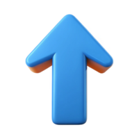 playful striking A stylized, scalable arrow pointing upwards with clean lines and solid color with Scalable Design. masterfully captured png