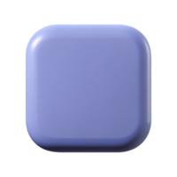stunning rare Geometric square with rounded corners. Symmetrical, clean lines, flat color with Scalable Design. png