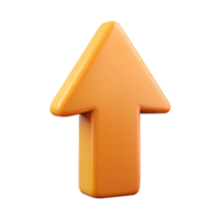 hypnotic geometric Arrow character pointing upwards. Minimal design, clean lines with Scalable Design. sharp png