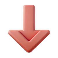 signature nordic Minimalist symbol of download. A downward arrow. Flat color. Clean lines. Symmetrical with Scalable Design. perfect clarity png