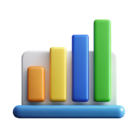 quintessential artistic Horizontal bar graph comparing two datasets. Flat color, clean lines, with Scalable Design. high quality png