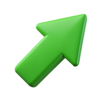 dramatic unparalleled Arrow character pointing right. Crisp edges, flat green color with Scalable Design. png